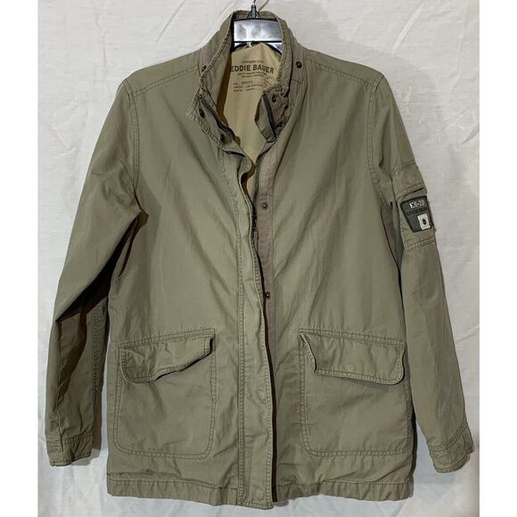 Eddie Bauer Jackets & Blazers - Eddie Bauer Army Style Womens Jacket Coat M Army Green
